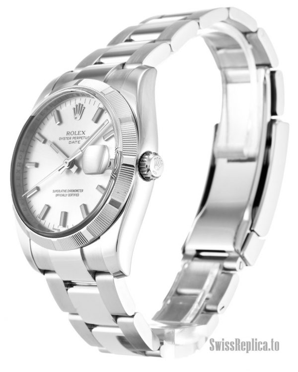 Rolex Oyster Perpetual Date 115210 Unisex Automatic 34 MM-1_1