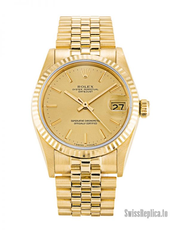 Rolex Mid-Size Datejust 68278 Unisex Automatic 31 MM-1